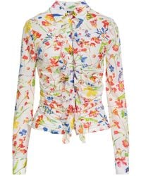 MSGM - Shirt Polyamide, Elastane - Lyst
