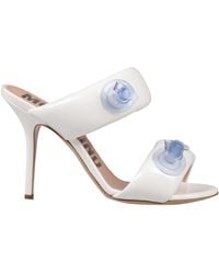 Moschino - Couture Sandals Polyurethane, Polyester - Lyst