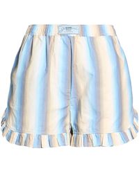 Ganni - Shorts & Bermuda Shorts Organic Cotton - Lyst