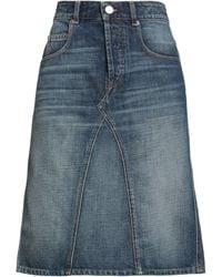 Isabel Marant - Denim Skirt Cotton - Lyst