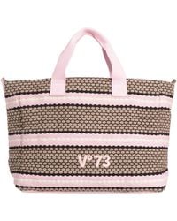 V73 - Handbag Cotton, Polyester - Lyst