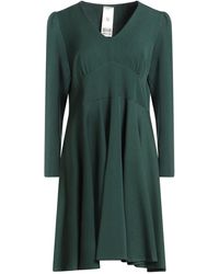 MILVA MI - Dark Mini Dress Acetate, Viscose, Elastane - Lyst