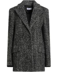 Caractere - Coat Virgin Wool, Polyester, Polyacrylic, Wool - Lyst