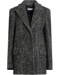 Caractere - Coat Virgin Wool, Polyester, Polyacrylic, Wool - Lyst
