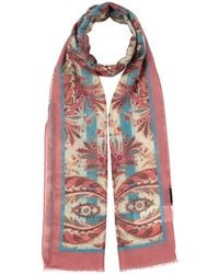 Etro - Scarf Wool, Cashmere - Lyst