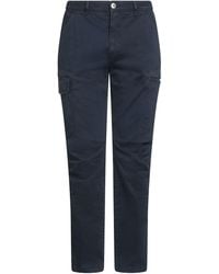 Aeronautica Militare - Midnight Pants Cotton, Elastane - Lyst