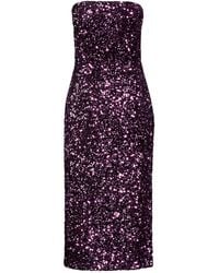 Motel - Midi Dress - Lyst