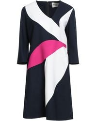 AVOLIO Milano - Mini Dress Virgin Wool, Lyocell, Polyamide - Lyst