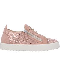 Giuseppe Zanotti - Sneakers Leather - Lyst