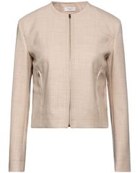 Agnona - Jacket Wool, Elastane, Metal - Lyst