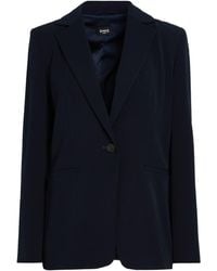 Marella - Midnight Blazer Polyester, Elastane - Lyst