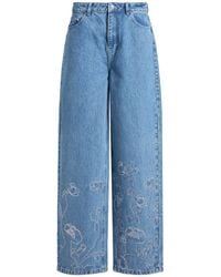 ROTATE BIRGER CHRISTENSEN - Jeans Organic Cotton - Lyst