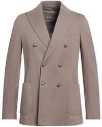 Circolo 1901 - Double-Breasted Cotton Piqué Blazer - Lyst