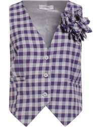 Motel - Tailored Vest Polyester, Viscose, Acrylic - Lyst
