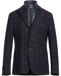 Paoloni - Midnight Blazer Cotton, Virgin Wool, Cashmere - Lyst