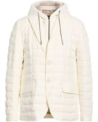 Herno - Cream Puffer Linen - Lyst