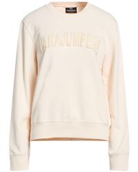 Parajumpers - Cream Sweatshirt Cotton - Lyst