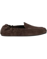 Celine - Dark Loafers Leather - Lyst