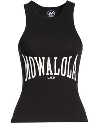 Mowalola Maxine Tank Top in Red | Lyst Australia