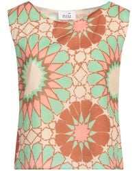 Niu - Top Cotton - Lyst