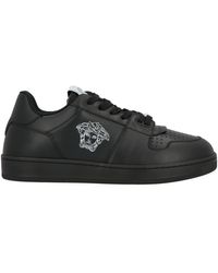 Versace - Sneakers Calfskin, Textile Fibers - Lyst