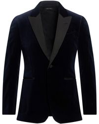 dunhill - Midnight Blazer Cotton - Lyst