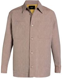 Fendi - Jacket Cotton, Linen, Polyamide - Lyst