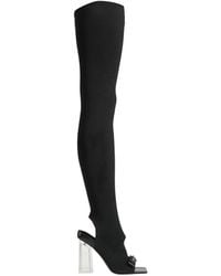 Versace - Boot Textile Fibers - Lyst