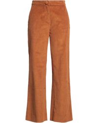 IRA WALENDY - Camel Pants Cotton, Elastane - Lyst