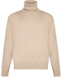 Paul & Shark - Sand Turtleneck Virgin Wool, Viscose, Cashmere - Lyst