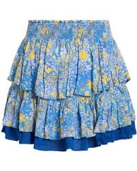 Poupette - Mini Skirt Viscose - Lyst
