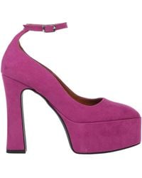 Islo Isabella Lorusso - Mauve Pumps Textile Fibers - Lyst
