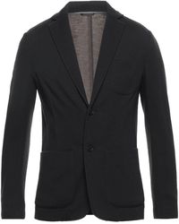 blousons Parka à design superposé Ermenegildo Zegna pour homme en coloris Noir blazers Vestes rembourrées Homme Vêtements Vestes 