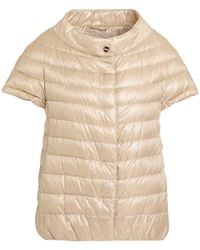 Herno - Sand Puffer Polyamide, Cotton, Acetate - Lyst