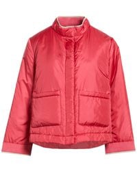 Panicale - Coral Jacket Polyester - Lyst
