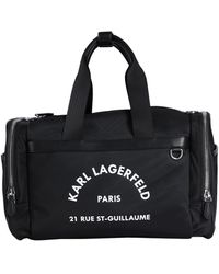 Karl Lagerfeld K/mau Duffle Bag A Black Womens Bags Duffel bags and weekend bags 
