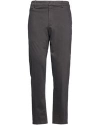 Dondup - Charcoal Pants Cotton, Elastane - Lyst