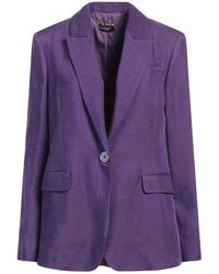 Liu Jo - Blazer Viscose, Linen - Lyst