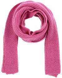 Rochas - Fuchsia Scarf Mohair Wool Viscose, Virgin Wool - Lyst