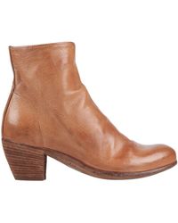 Officine Creative - Camel Ankle Boots Soft Leather - Lyst