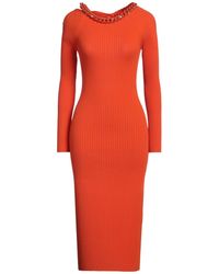 GIUSEPPE DI MORABITO - Midi Dress Viscose, Polyester - Lyst
