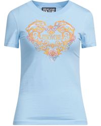 Versace - Sky T-Shirt Cotton - Lyst