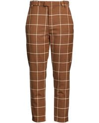 Dondup - Chocolate Pants Polyester, Virgin Wool, Elastane - Lyst