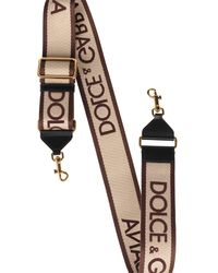 Dolce & Gabbana - Bag Strap Textile Fibers - Lyst