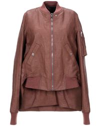 Rick Owens Cazadora - Marrón