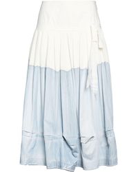 High - Midi Skirt - Lyst