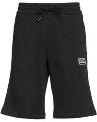 EA7 - Shorts & Bermuda Shorts Cotton, Polyester - Lyst