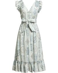 Eleventy - Midi Dress - Lyst