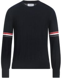 Thom Browne - Virgin Wool Crewneck Sweater - Lyst