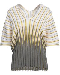 Kangra - Sweater Cotton, Viscose, Metallic Fiber - Lyst